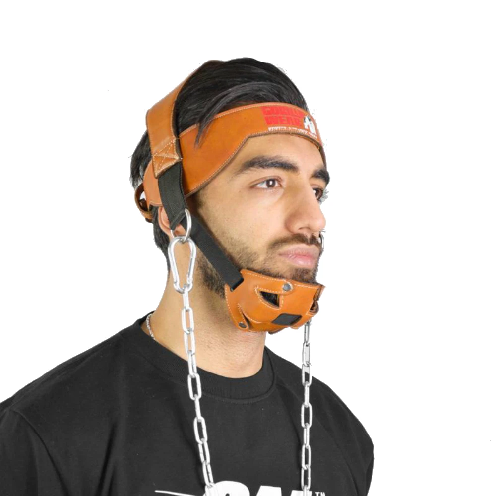 تسمه گردن چرم گوریل