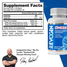 اومگا Omega-3 60serv Evogen